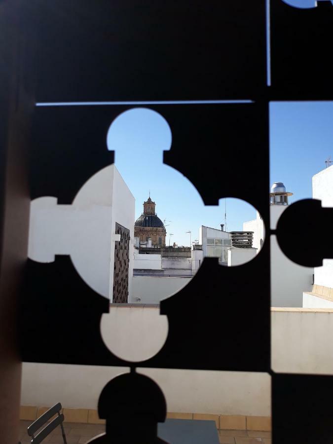 セビリアApartamento Con Terraza En San Luisアパートメント エクステリア 写真